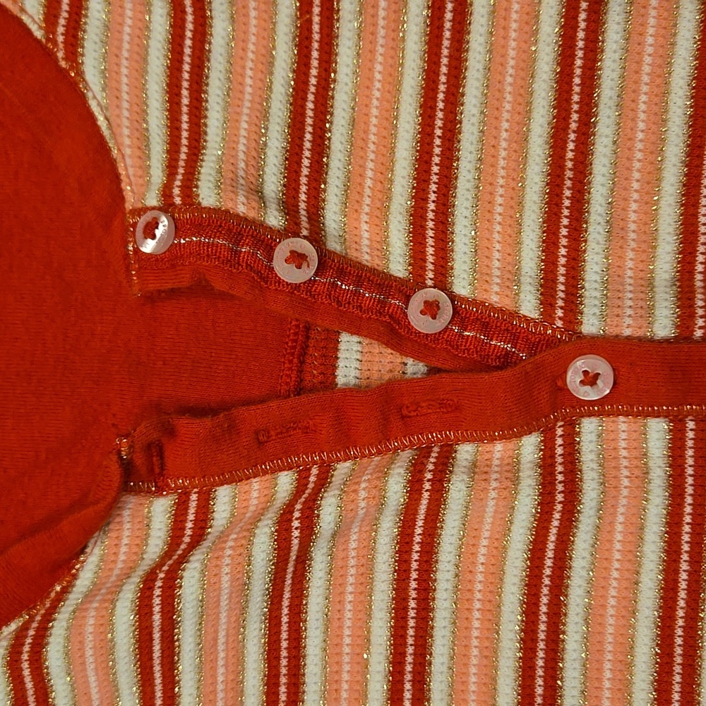 Victoria's Secret Candy Striped Cotton Knit Romper - Picture 4 of 11
